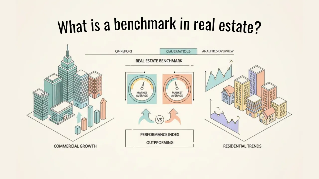 What is a benchmark in real estate?