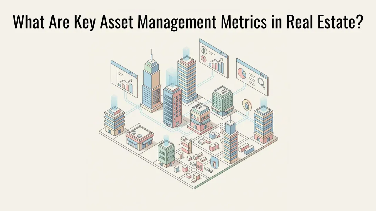 What are key asset management metrics in real estate?