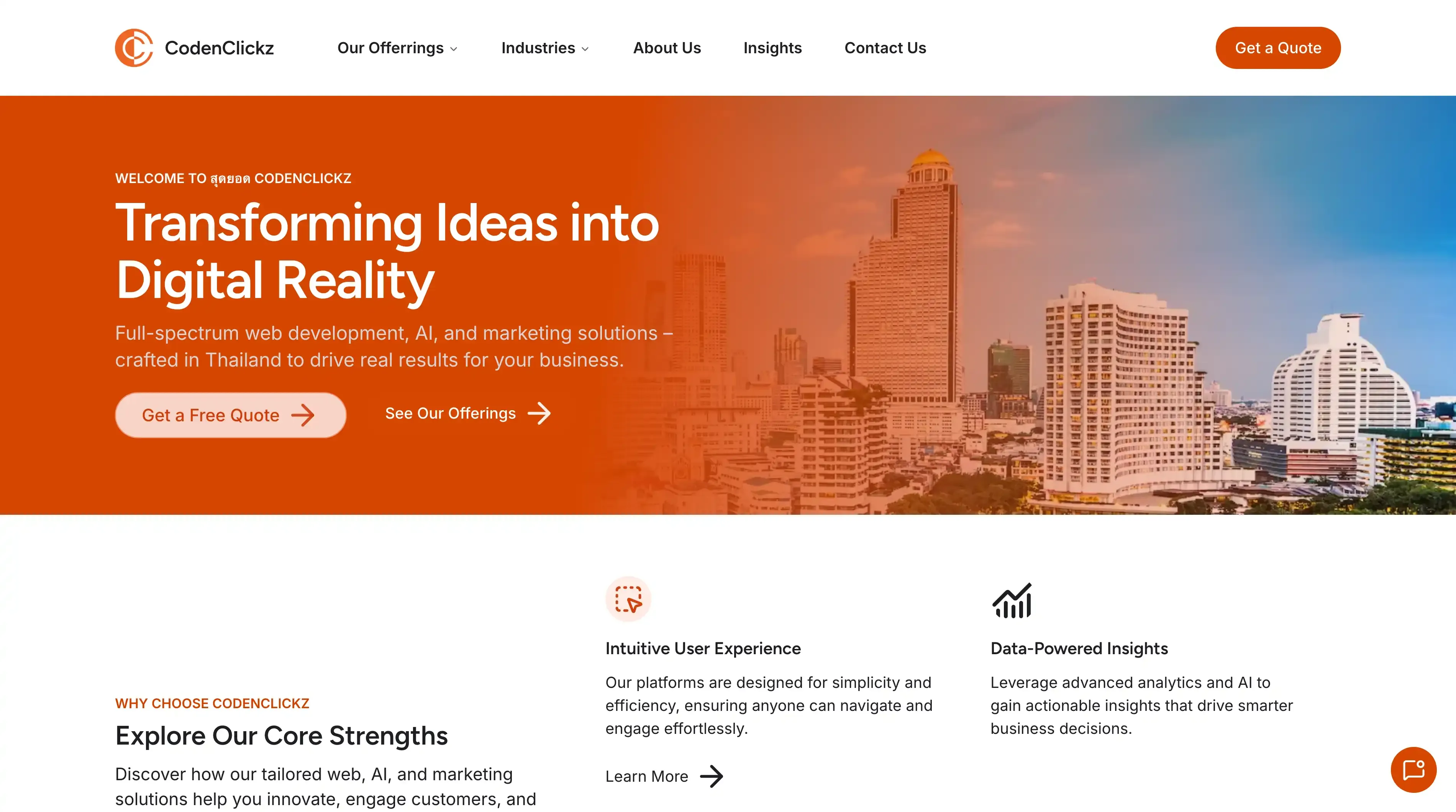 How codenclickz publishes its own site without code