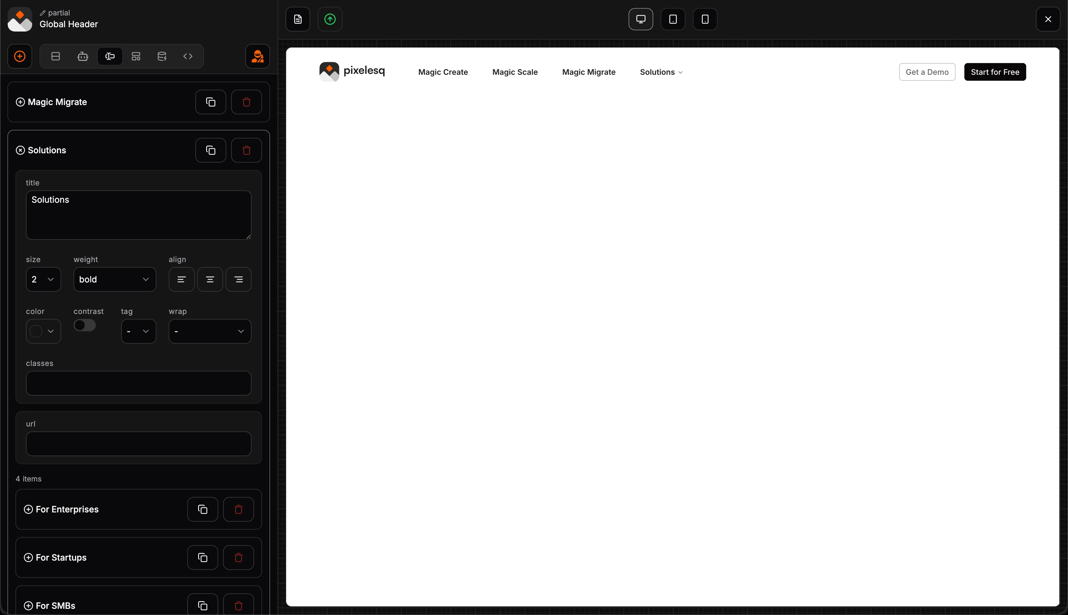 Integration Interface