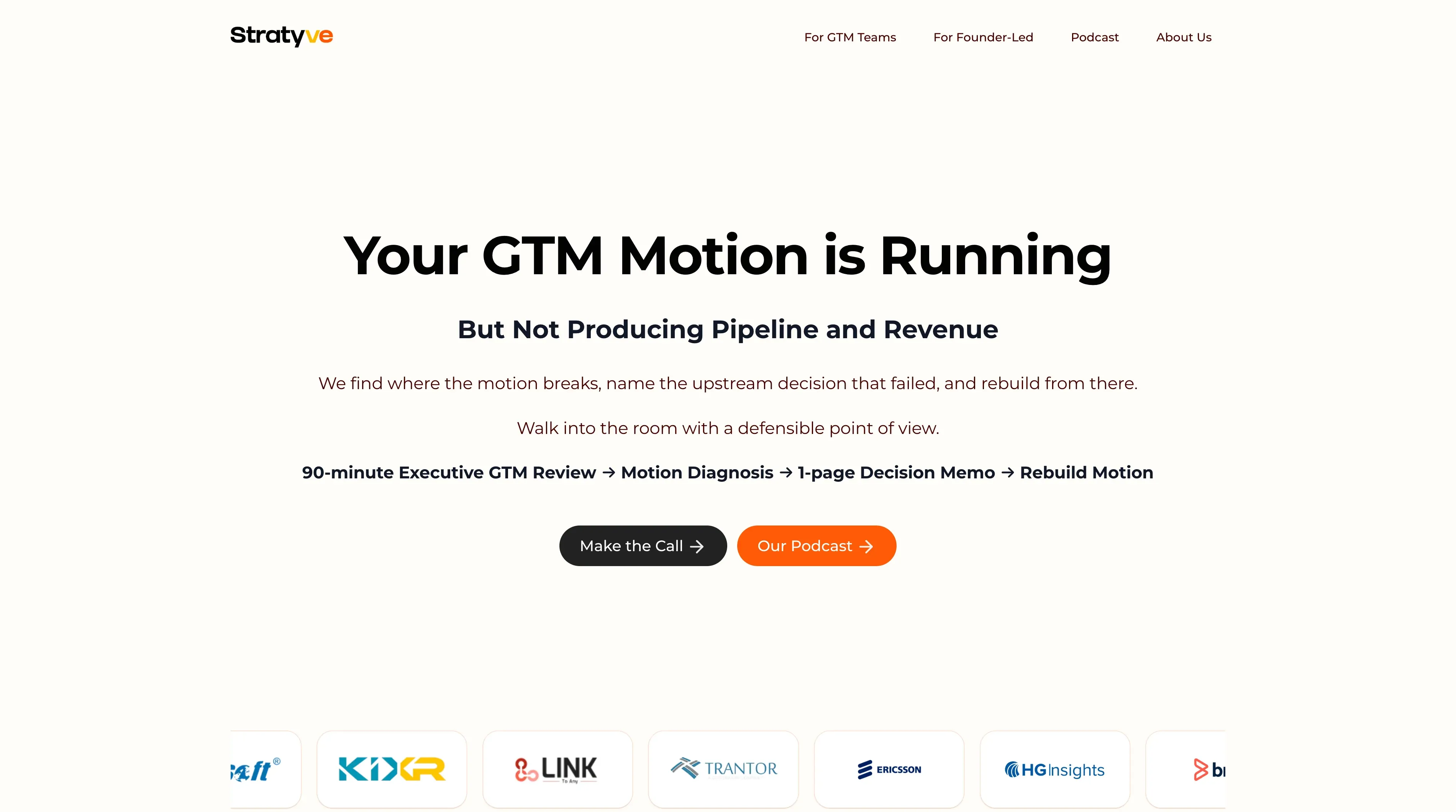 How Stratyve runs its GTM content and podcast without a developer