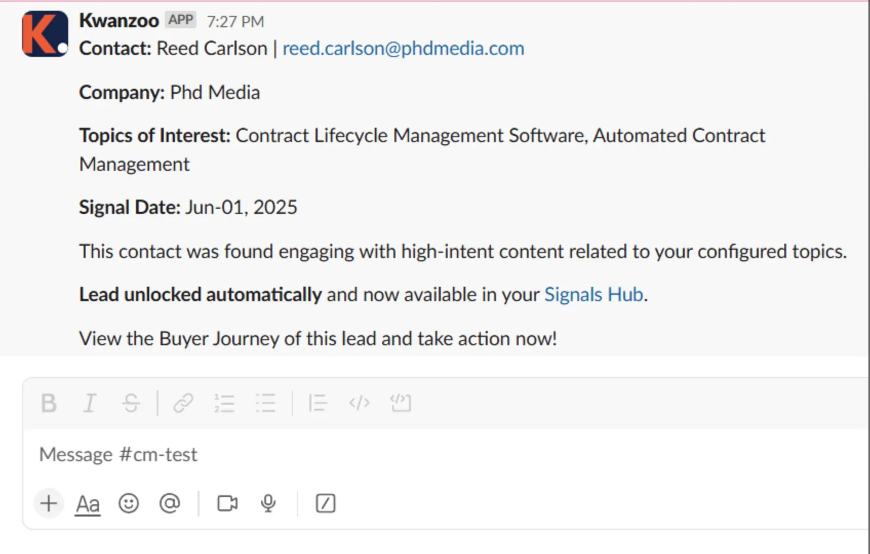 Daily Slack and Email Alerts