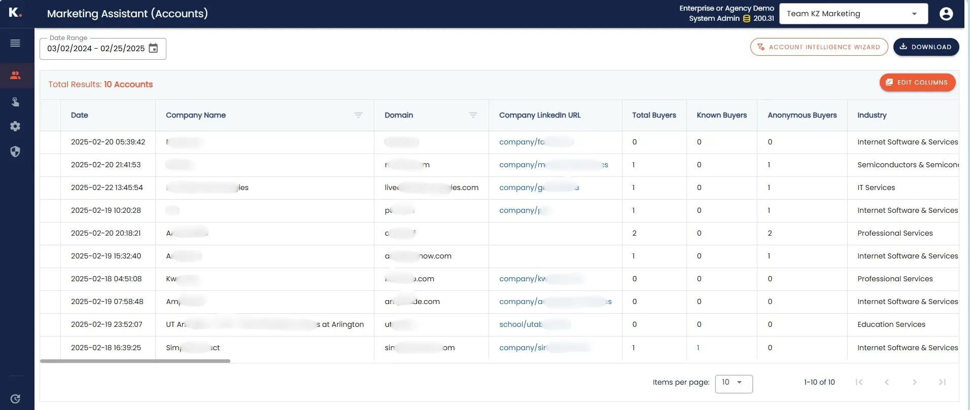 Track All Engaged Accounts on Website