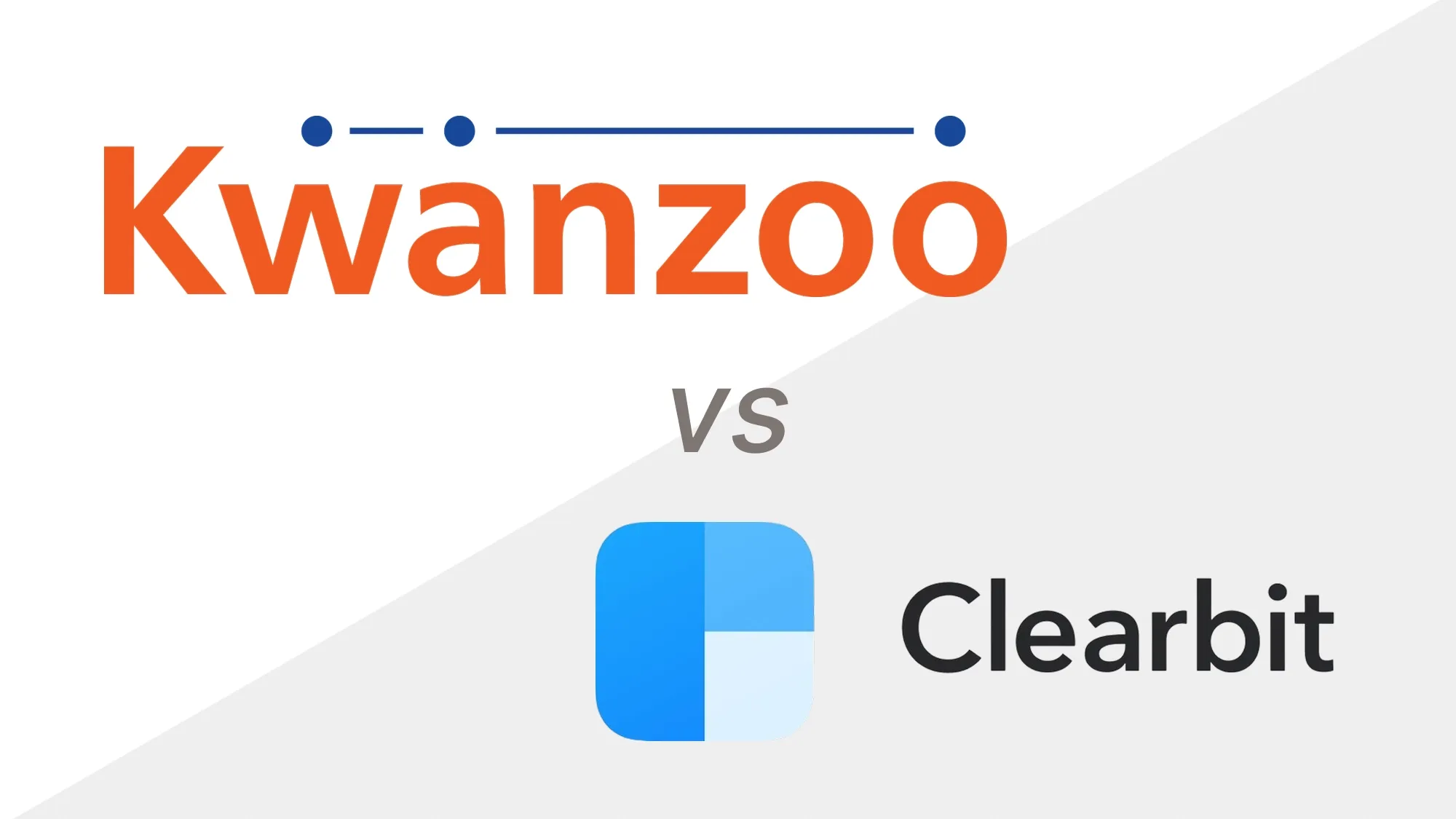 Kwanzoo vs Clearbit